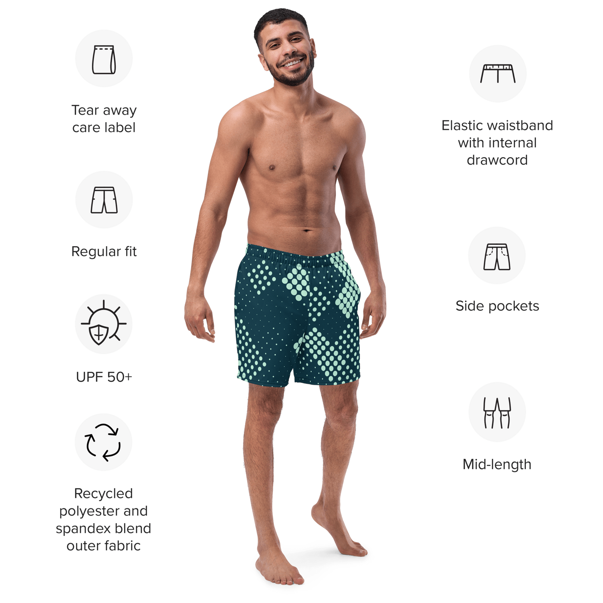 Green Dimond Swim Trunks - The Bargains BasementGreen Dimond Swim Trunks