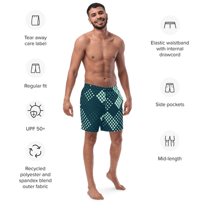 Green Dimond Swim Trunks - The Bargains BasementGreen Dimond Swim Trunks