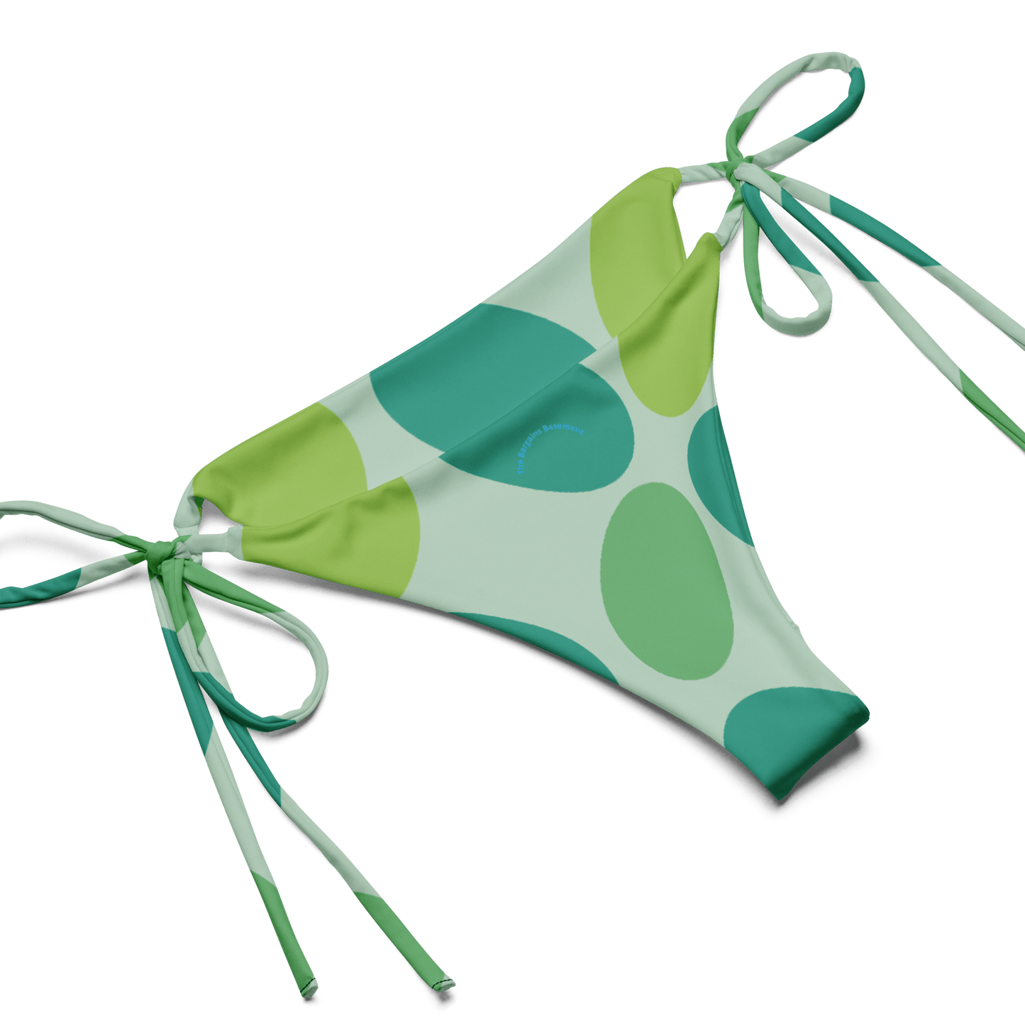 Green polka - dot bikini - The Bargains BasementGreen polka - dot bikini