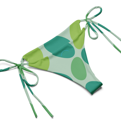 Green polka - dot bikini - The Bargains BasementGreen polka - dot bikini