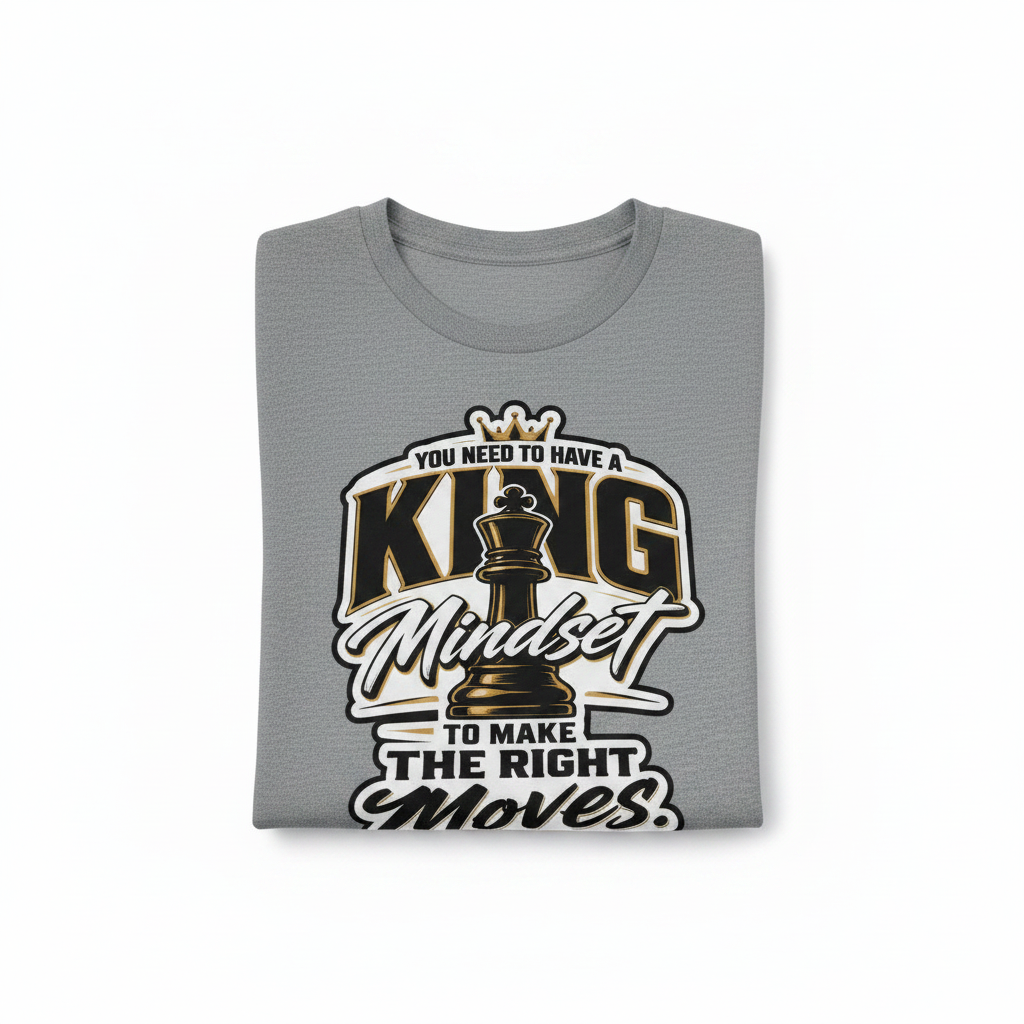 Grey King Mindset T-Shirt