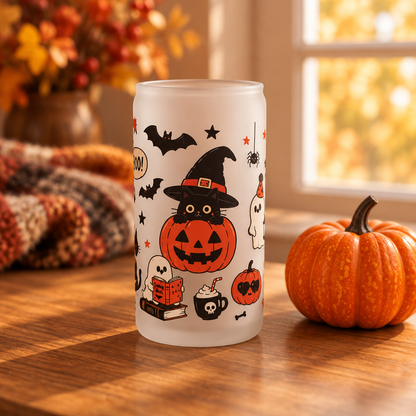 Halloween tumbler fall table