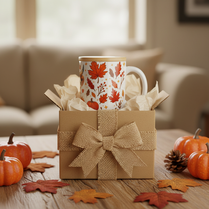Hey Fall Mug - Gift Box
