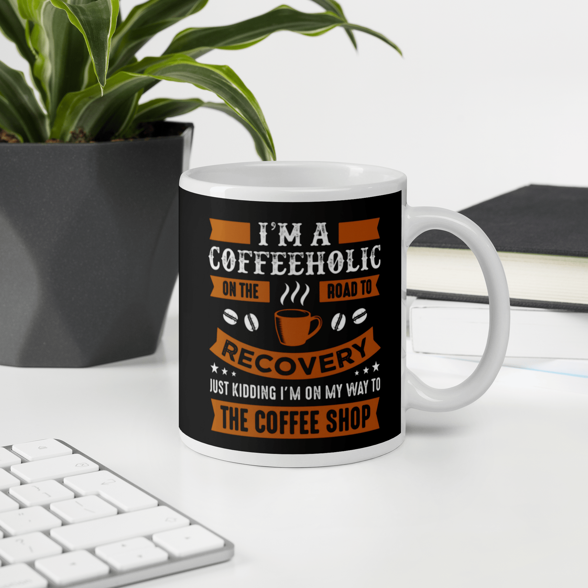 I am a Coffeholic! - ceramic mug - The Bargains BasementI am a Coffeholic! - ceramic mug