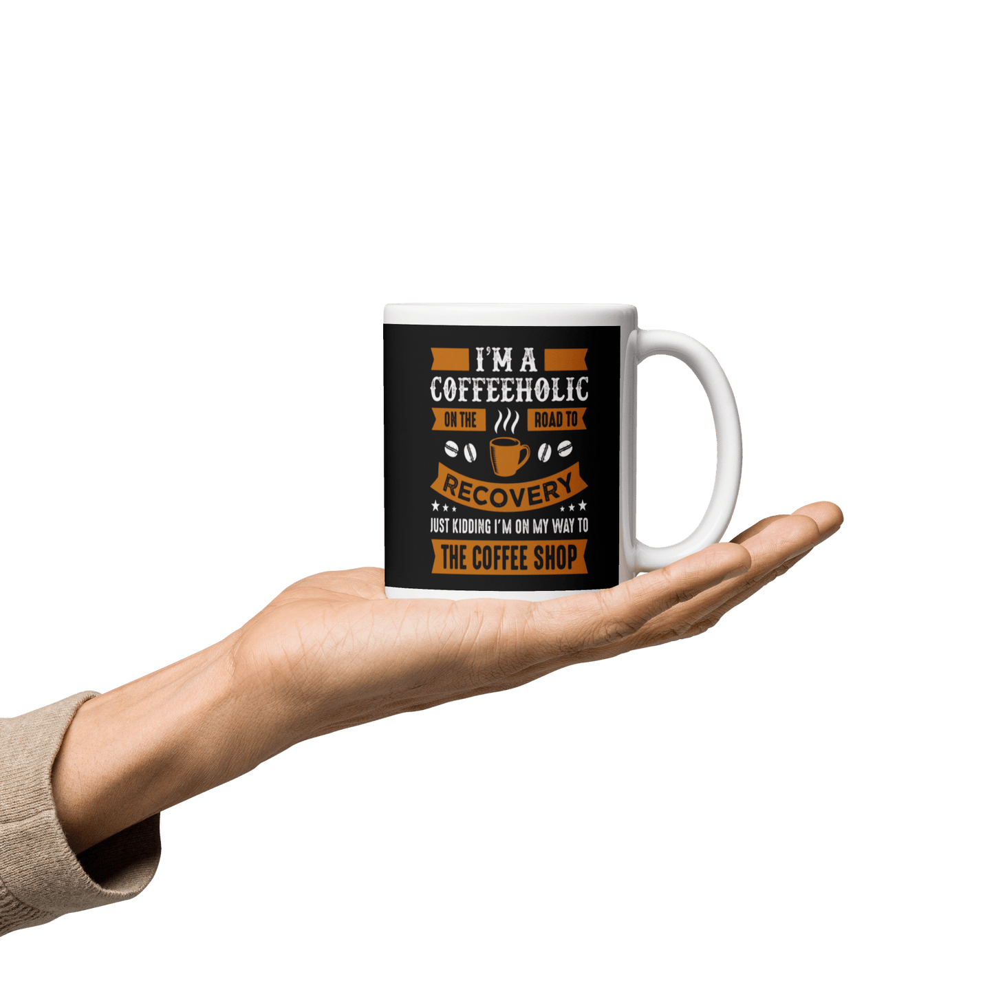 I am a Coffeholic! - ceramic mug - The Bargains BasementI am a Coffeholic! - ceramic mug