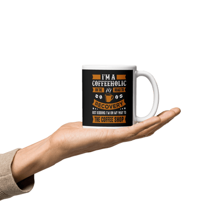 I am a Coffeholic! - ceramic mug - The Bargains BasementI am a Coffeholic! - ceramic mug