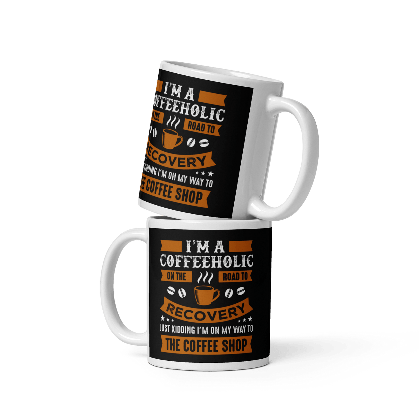 I am a Coffeholic! - ceramic mug - The Bargains BasementI am a Coffeholic! - ceramic mug