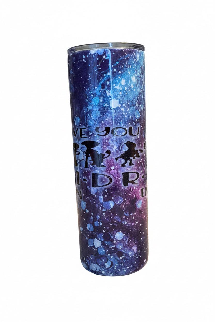 You've Got a Friend In Me Tumbler Glitter Stainless Steel Travel Cup (Includes Straw) The Bargains Basement