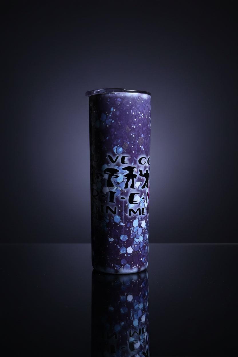 You've Got a Friend In Me Tumbler Glitter Stainless Steel Travel Cup (Includes Straw) The Bargains Basement