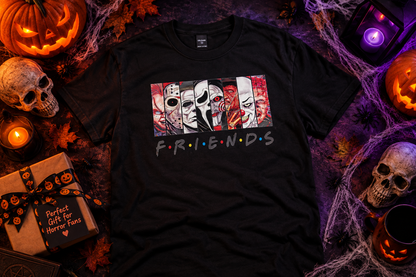Horror Friends Graphic T-Shirt | Size Large The Bargains Basement