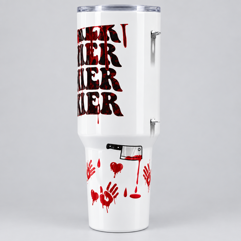 Michael Myers 40oz Horror Tumbler | Halloween Drinkware The Bargains Basement