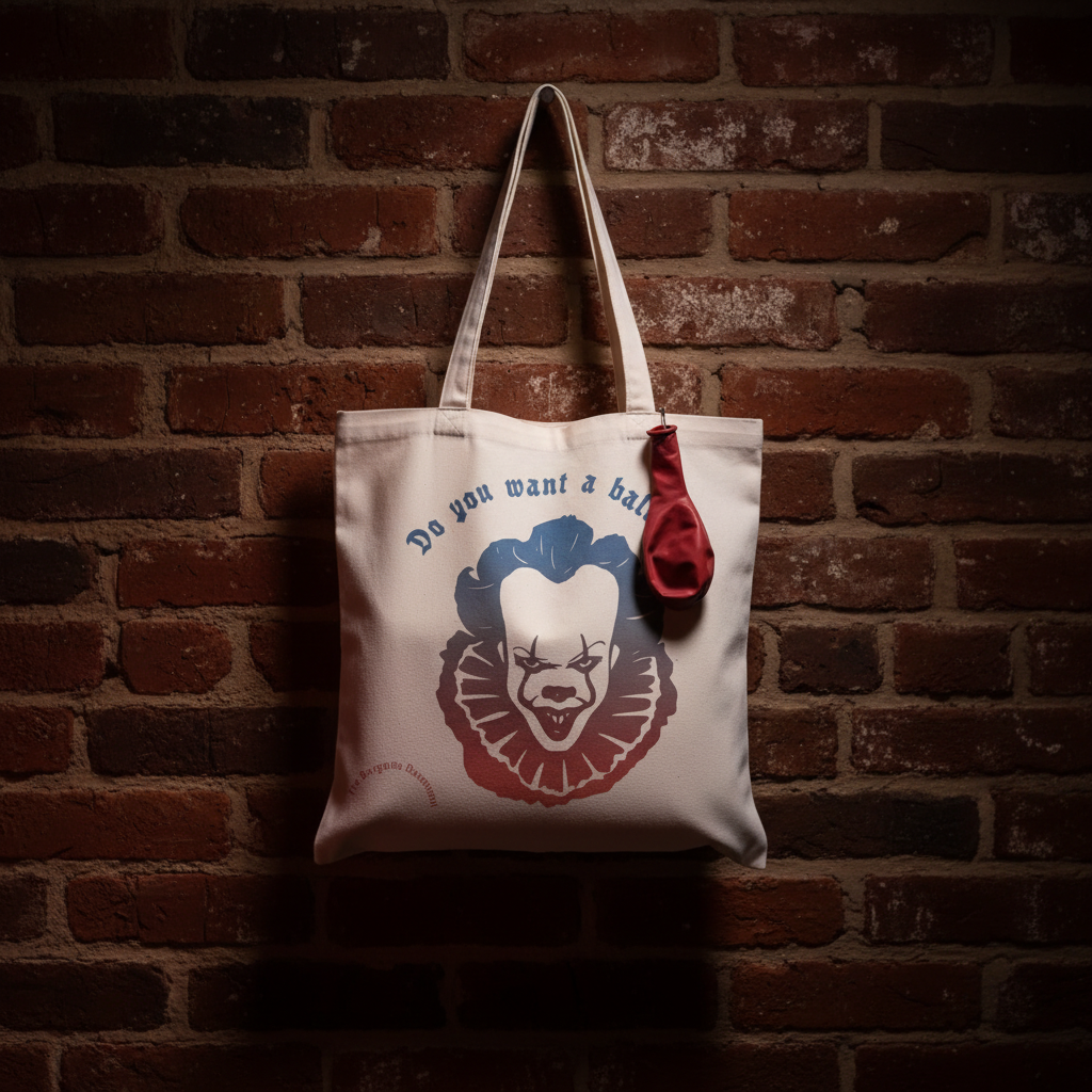 Do You Want a Balloon? – Handmade Canvas Tote Bag The Bargains Basement