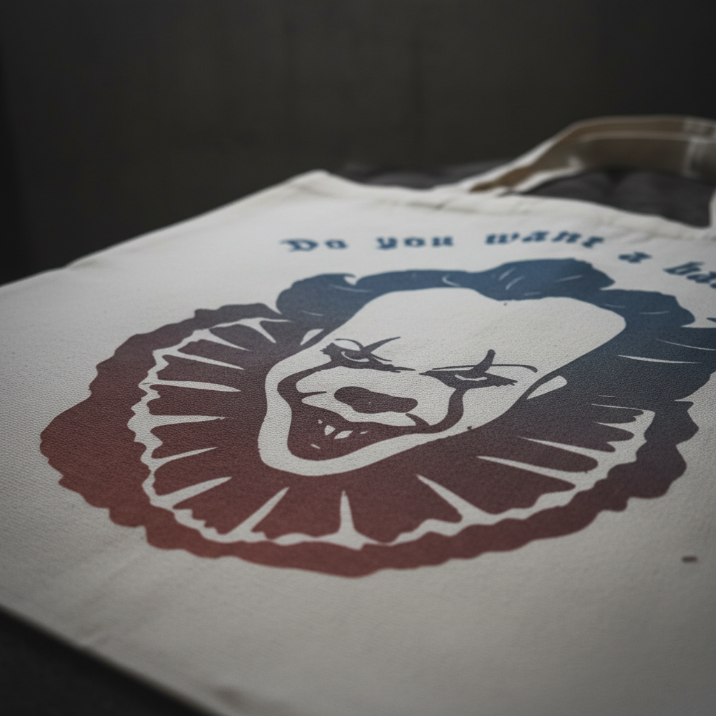 Do You Want a Balloon? – Handmade Canvas Tote Bag The Bargains Basement