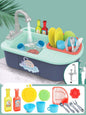 Kids Dishwasher Toy – Interactive Kitchen Playset with Manual and Electric Options - The Bargains BasementKids Dishwasher Toy – Interactive Kitchen Playset with Manual and Electric Options