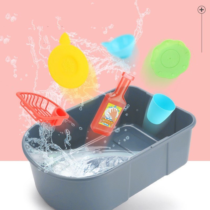 Kids Dishwasher Toy – Interactive Kitchen Playset with Manual and Electric Options - The Bargains BasementKids Dishwasher Toy – Interactive Kitchen Playset with Manual and Electric Options