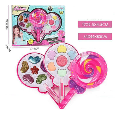 Kids Makeup Set – Washable Beauty Cosmetic Box for Girls with Safe and Non - Toxic Materials - The Bargains BasementKids Makeup Set – Washable Beauty Cosmetic Box for Girls with Safe and Non - Toxic Materials