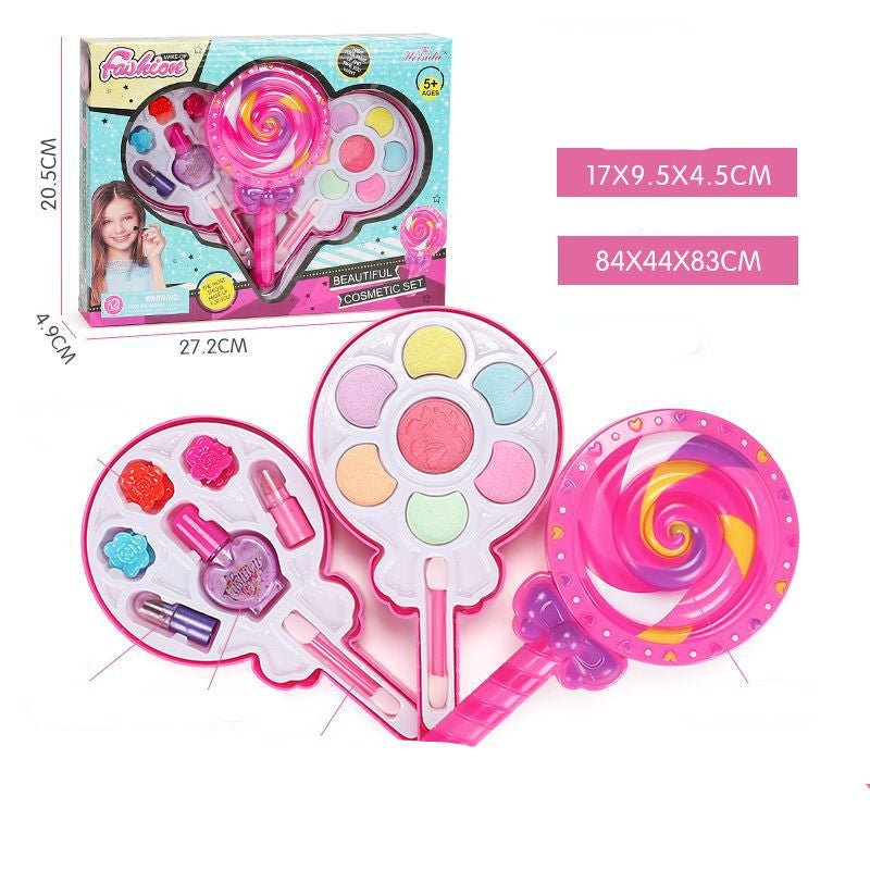 Kids Makeup Set – Washable Beauty Cosmetic Box for Girls with Safe and Non - Toxic Materials - The Bargains BasementKids Makeup Set – Washable Beauty Cosmetic Box for Girls with Safe and Non - Toxic Materials