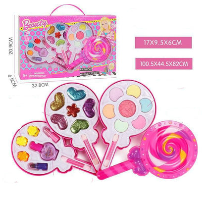 Kids Makeup Set – Washable Beauty Cosmetic Box for Girls with Safe and Non - Toxic Materials - The Bargains BasementKids Makeup Set – Washable Beauty Cosmetic Box for Girls with Safe and Non - Toxic Materials