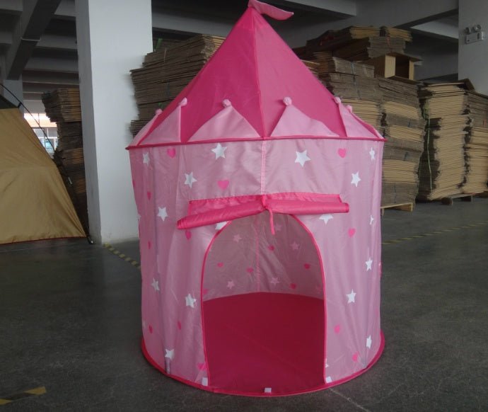 Kids Outdoor Play Tent – Foldable Castle Tent for Indoor and Outdoor Fun - The Bargains BasementKids Outdoor Play Tent – Foldable Castle Tent for Indoor and Outdoor Fun