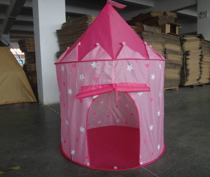 Kids Outdoor Play Tent – Foldable Castle Tent for Indoor and Outdoor Fun - The Bargains BasementKids Outdoor Play Tent – Foldable Castle Tent for Indoor and Outdoor Fun