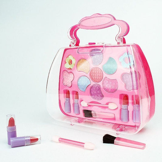 Kids Pretend Play Makeup Kit – Safe and Washable Beauty Toy Set for Girls - The Bargains BasementKids Pretend Play Makeup Kit – Safe and Washable Beauty Toy Set for Girls
