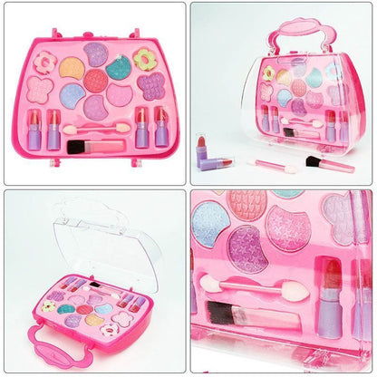 Kids Pretend Play Makeup Kit – Safe and Washable Beauty Toy Set for Girls - The Bargains BasementKids Pretend Play Makeup Kit – Safe and Washable Beauty Toy Set for Girls