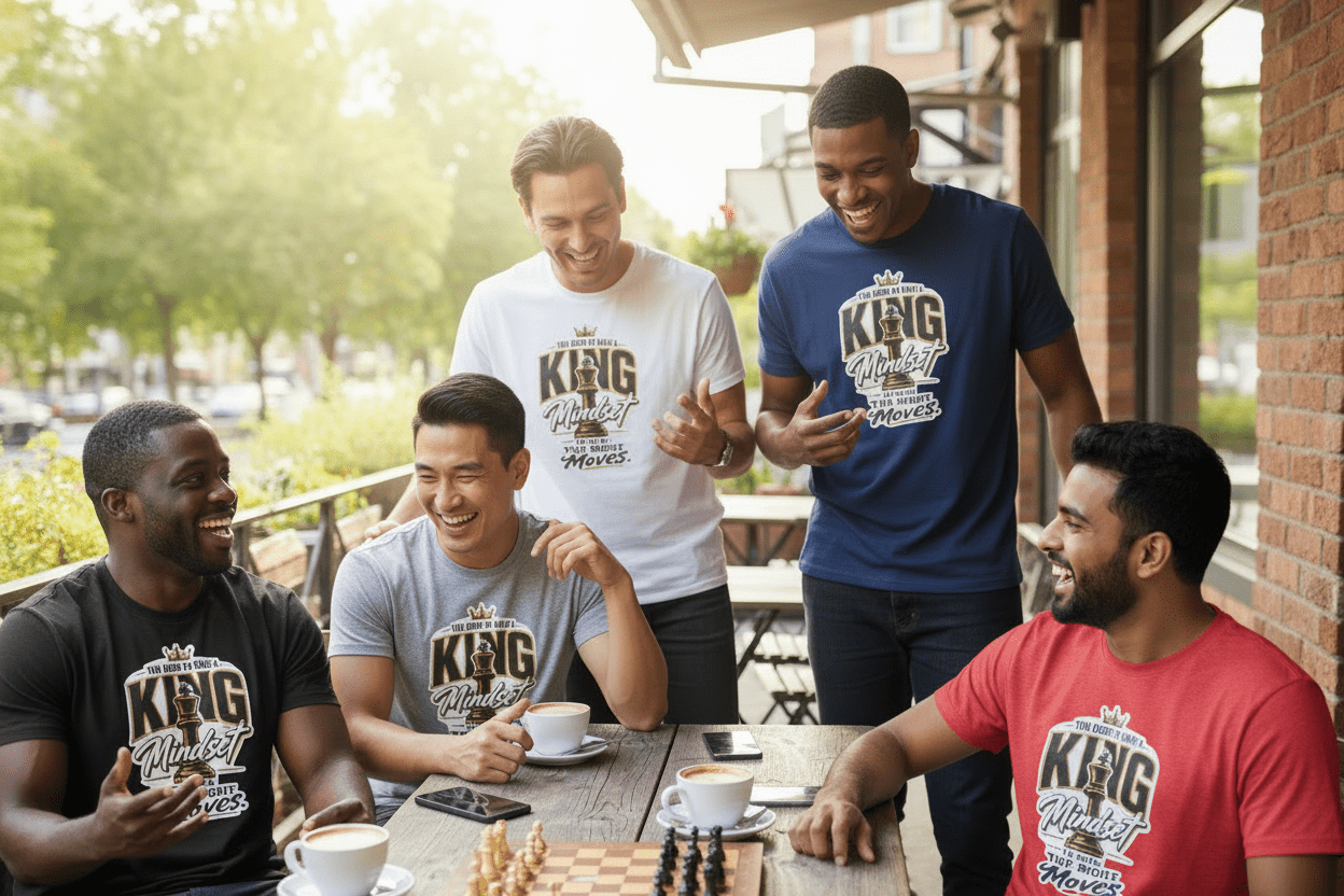 King Mindset T-Shirt - The Bargains BasementKing Mindset T-Shirt