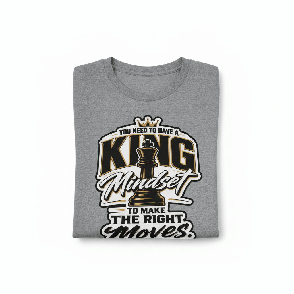 King Mindset T-Shirt - The Bargains BasementKing Mindset T-Shirt