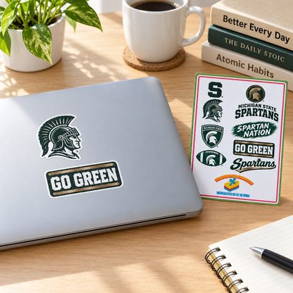 Laptop sticker mockup