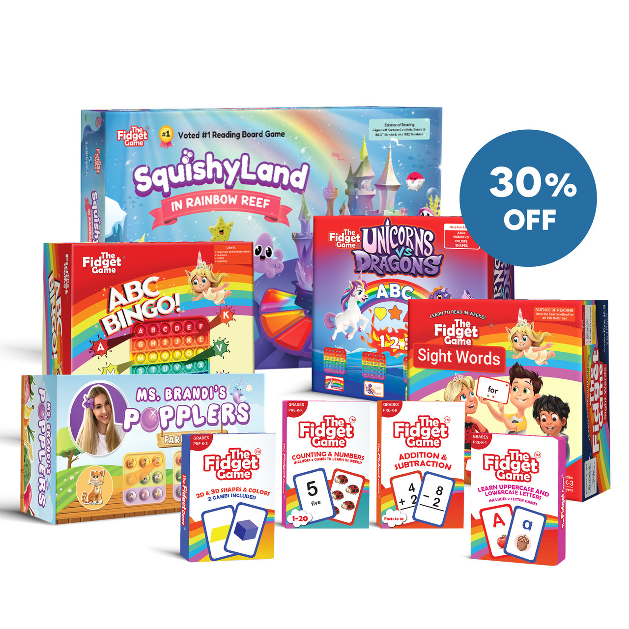 ABC BINGO! The Fidget Games