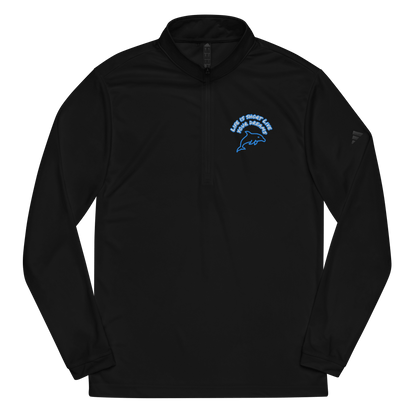Life is short live your dreams! Quarter zip pullover - The Bargains BasementLife is short live your dreams! Quarter zip pullover