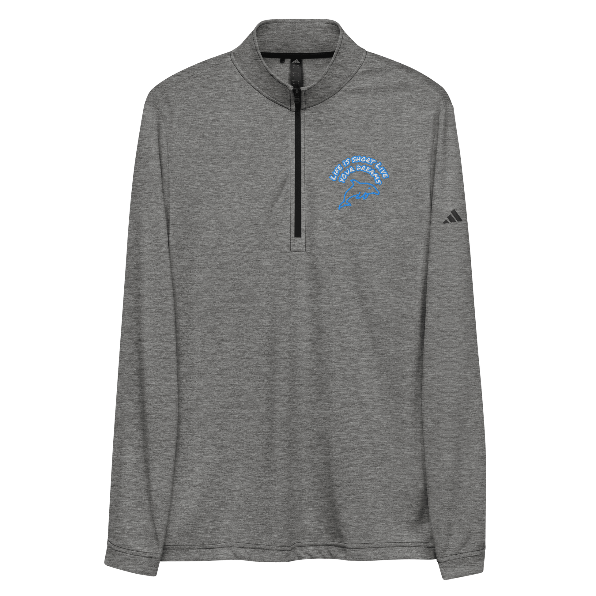 Life is short live your dreams! Quarter zip pullover - The Bargains BasementLife is short live your dreams! Quarter zip pullover