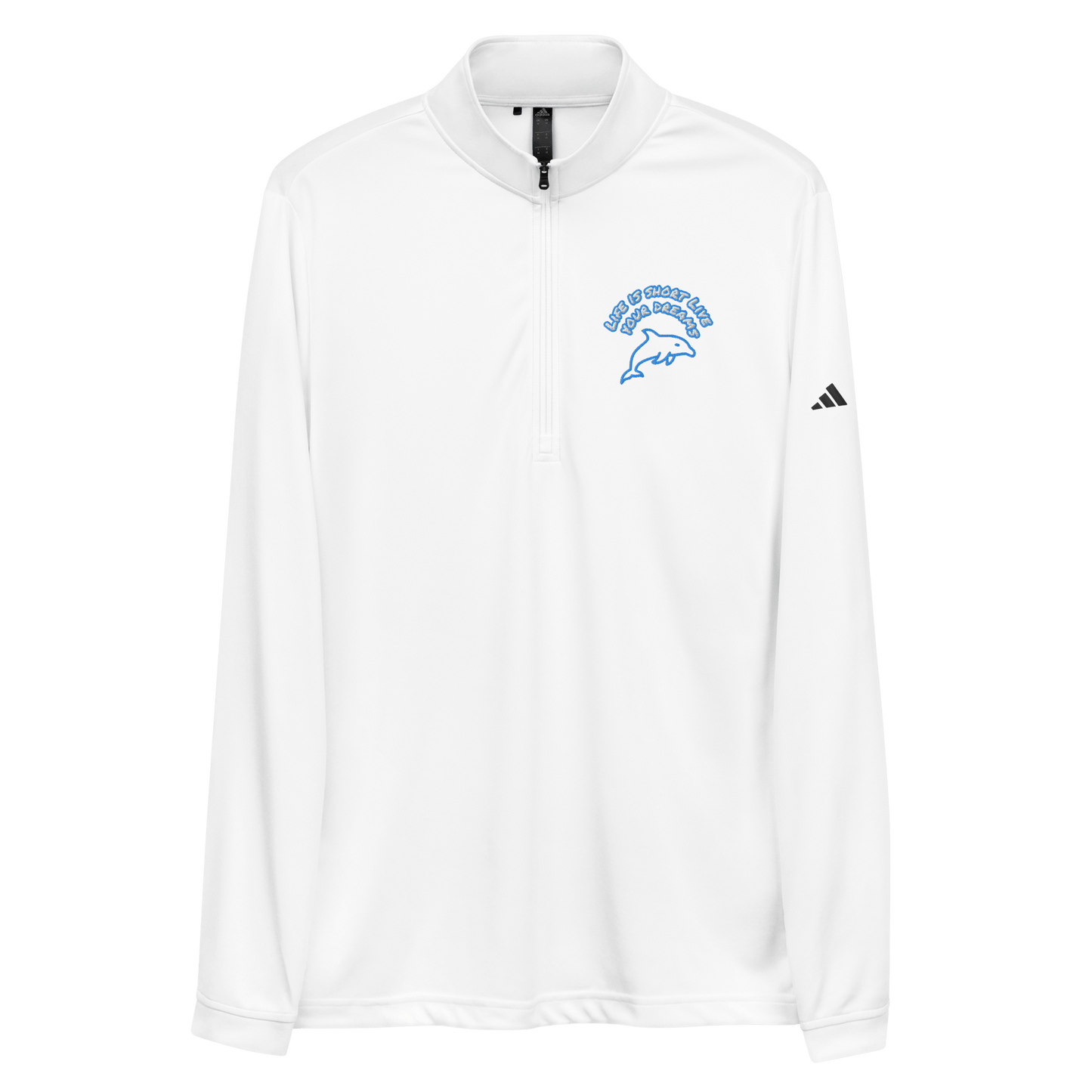 Life is short live your dreams! Quarter zip pullover - The Bargains BasementLife is short live your dreams! Quarter zip pullover
