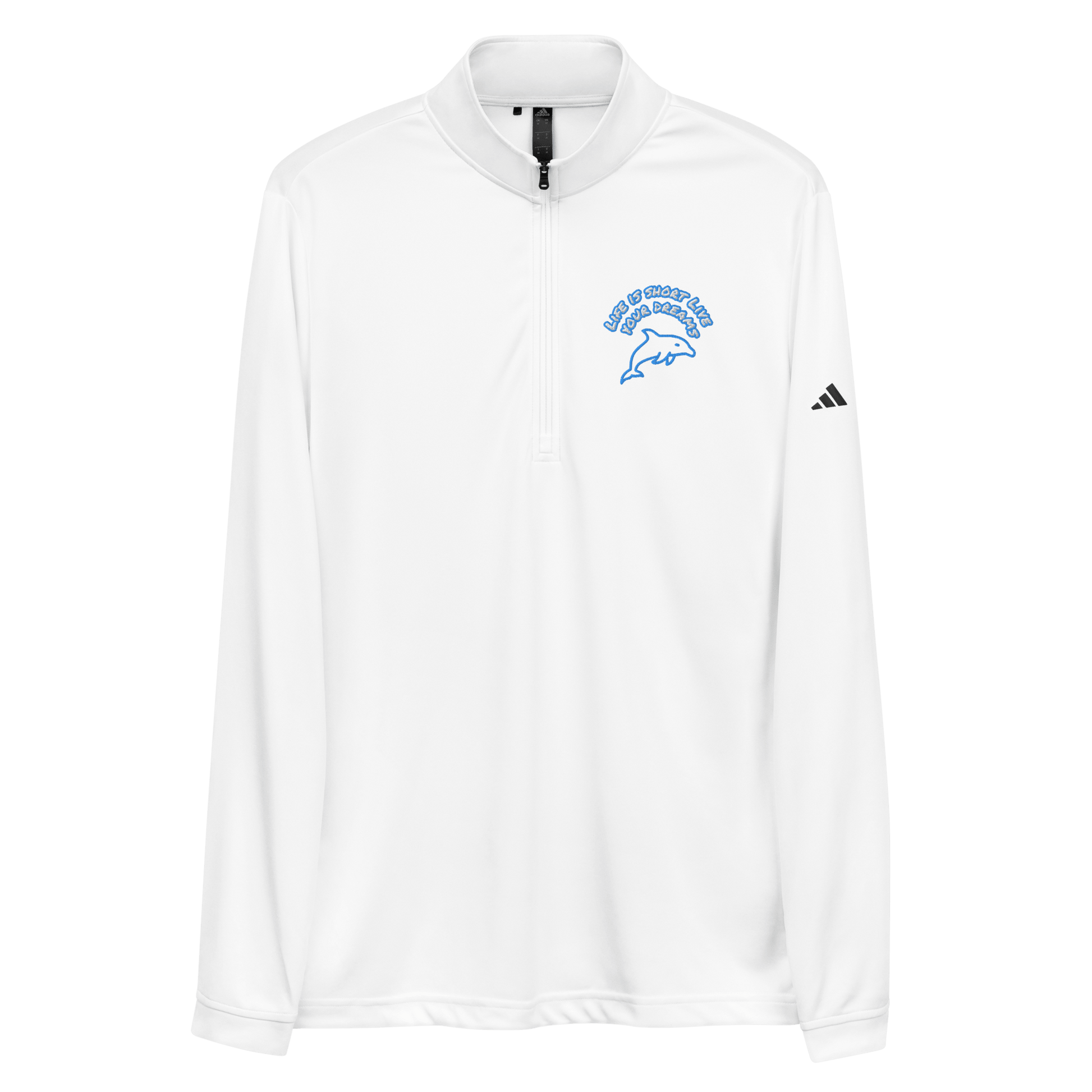 Life is short live your dreams! Quarter zip pullover - The Bargains BasementLife is short live your dreams! Quarter zip pullover