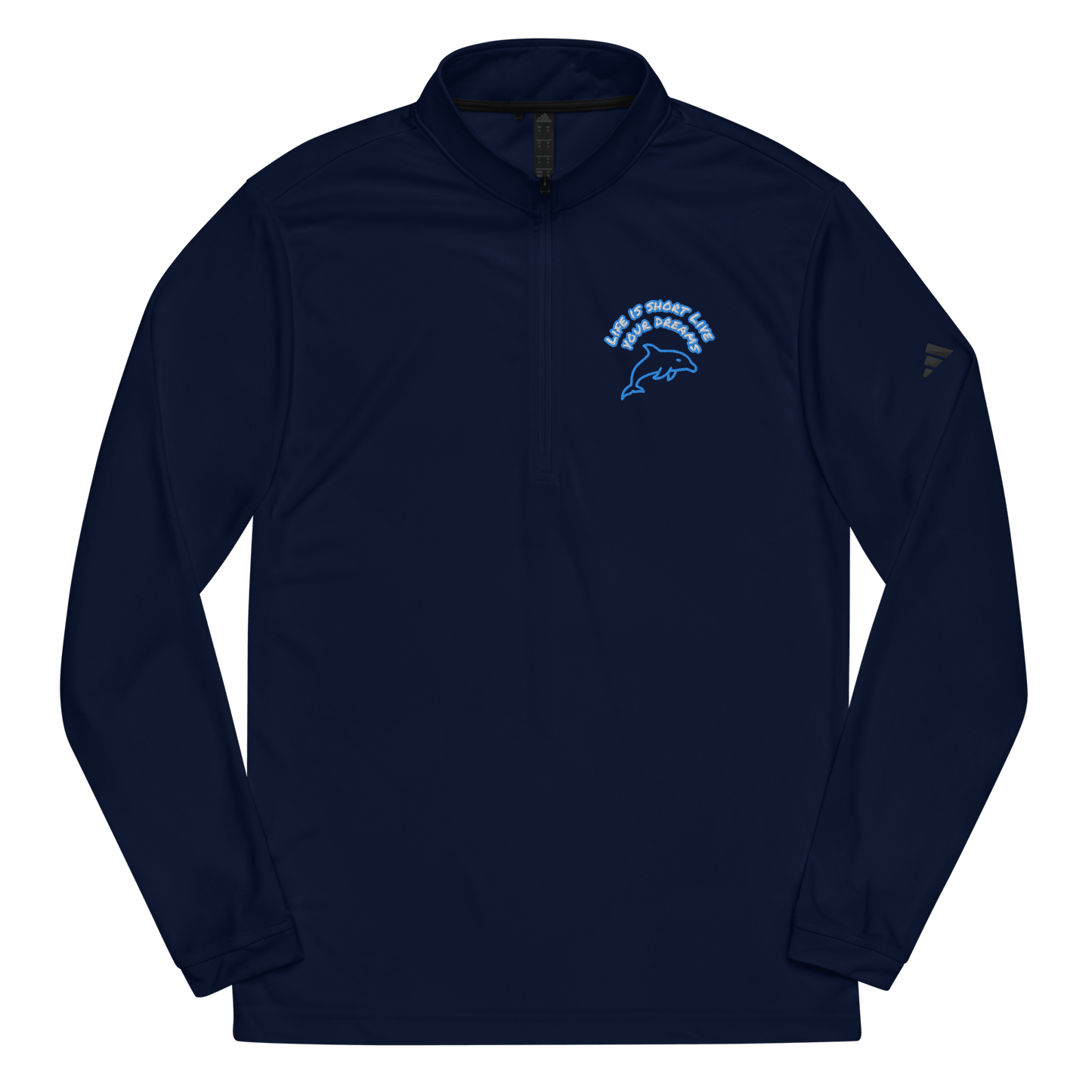 Life is short live your dreams! Quarter zip pullover - The Bargains BasementLife is short live your dreams! Quarter zip pullover