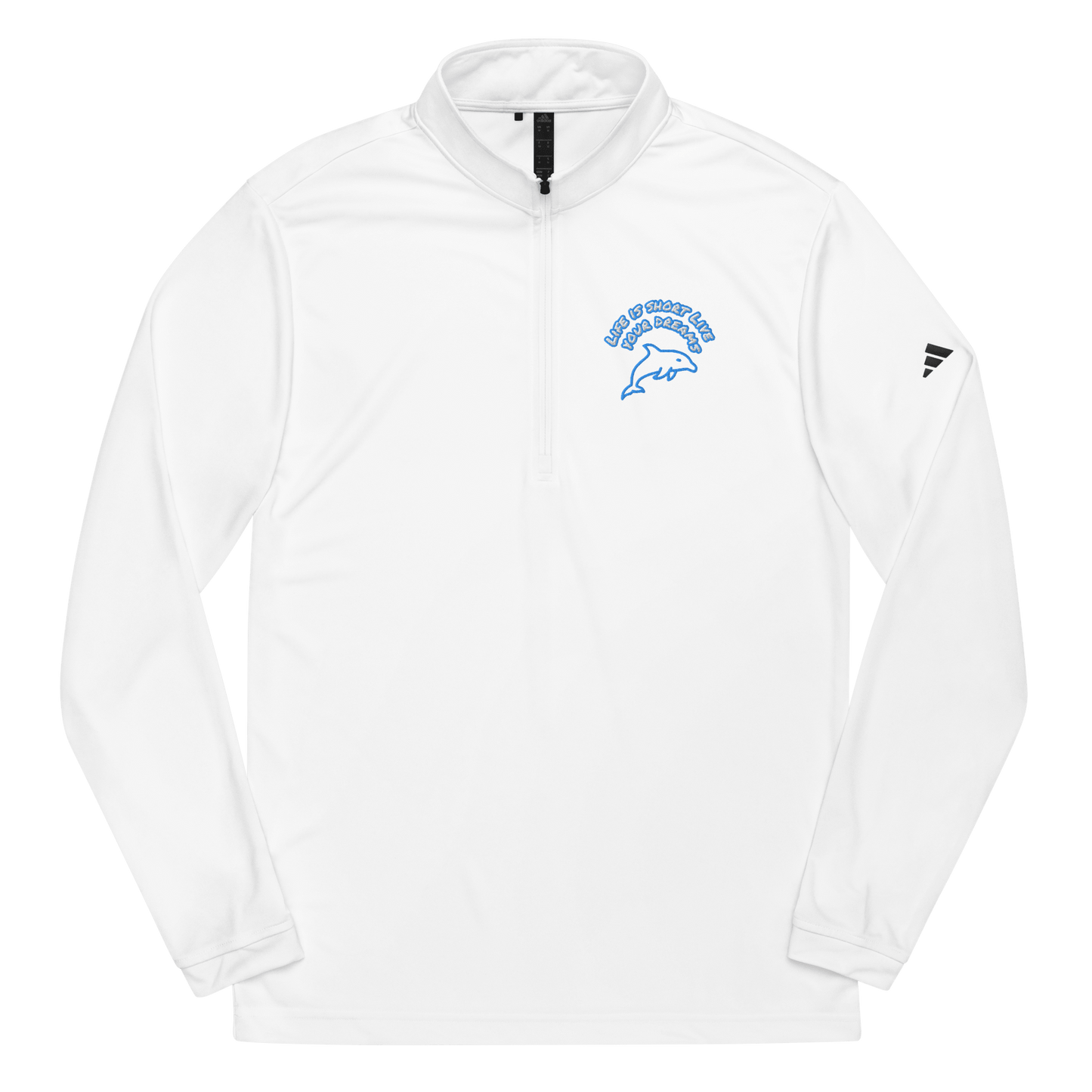 Life is short live your dreams! Quarter zip pullover - The Bargains BasementLife is short live your dreams! Quarter zip pullover