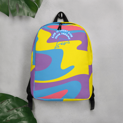 Life short live your dreams! Minimalist Backpack - The Bargains BasementLife short live your dreams! Minimalist Backpack