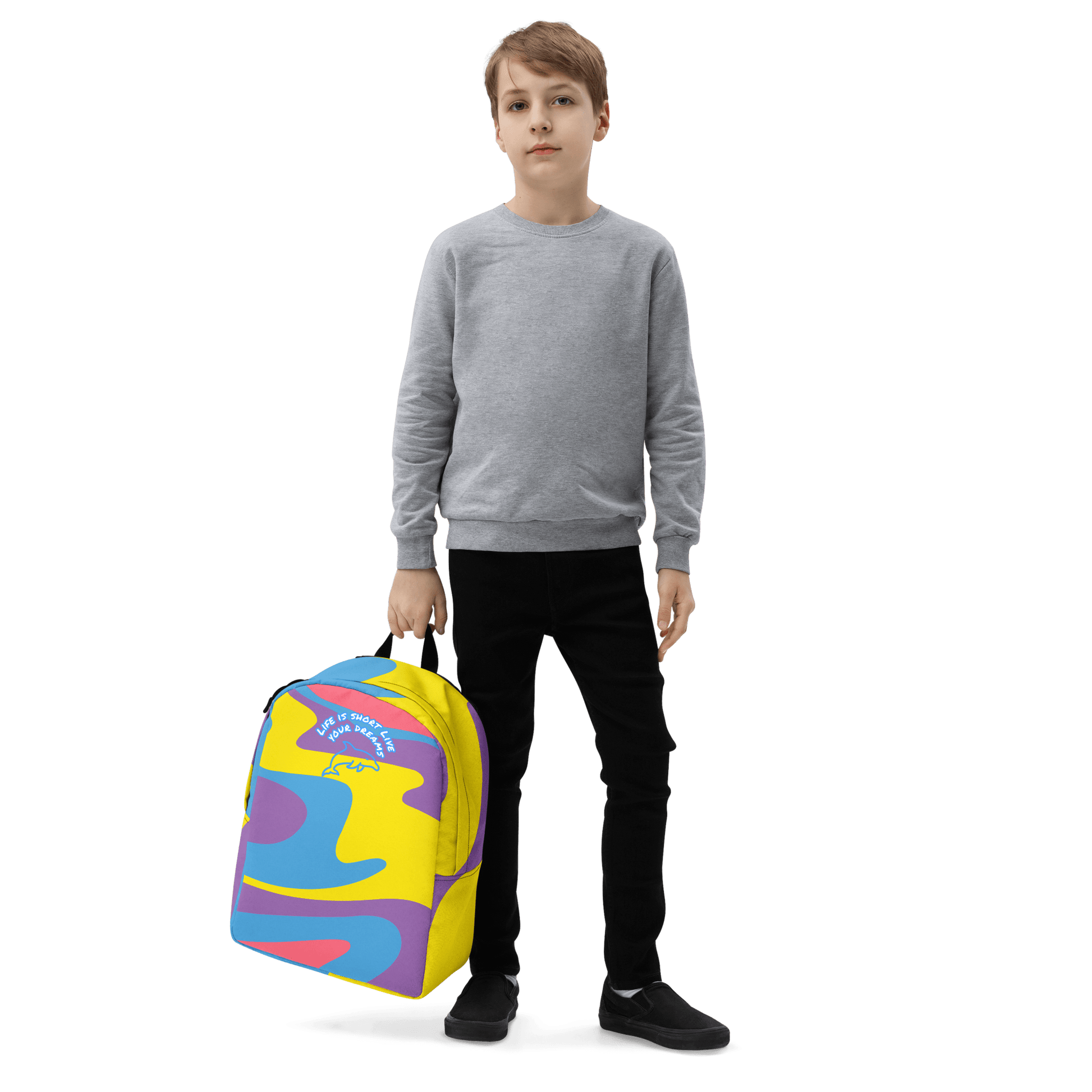 Life short live your dreams! Minimalist Backpack - The Bargains BasementLife short live your dreams! Minimalist Backpack