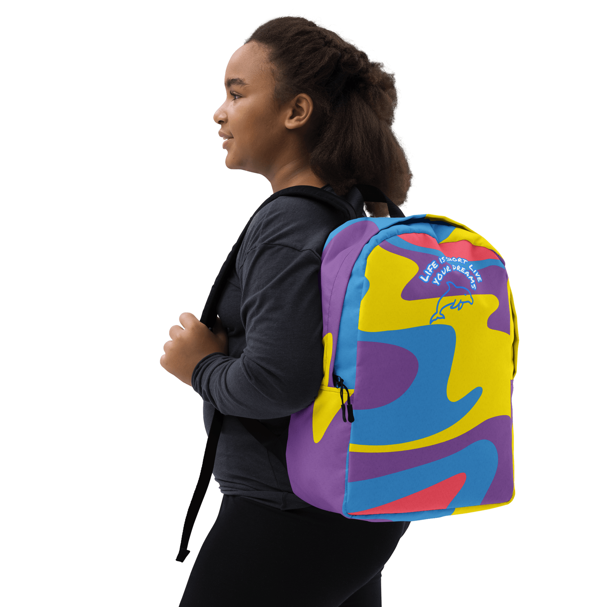 Life short live your dreams! Minimalist Backpack - The Bargains BasementLife short live your dreams! Minimalist Backpack