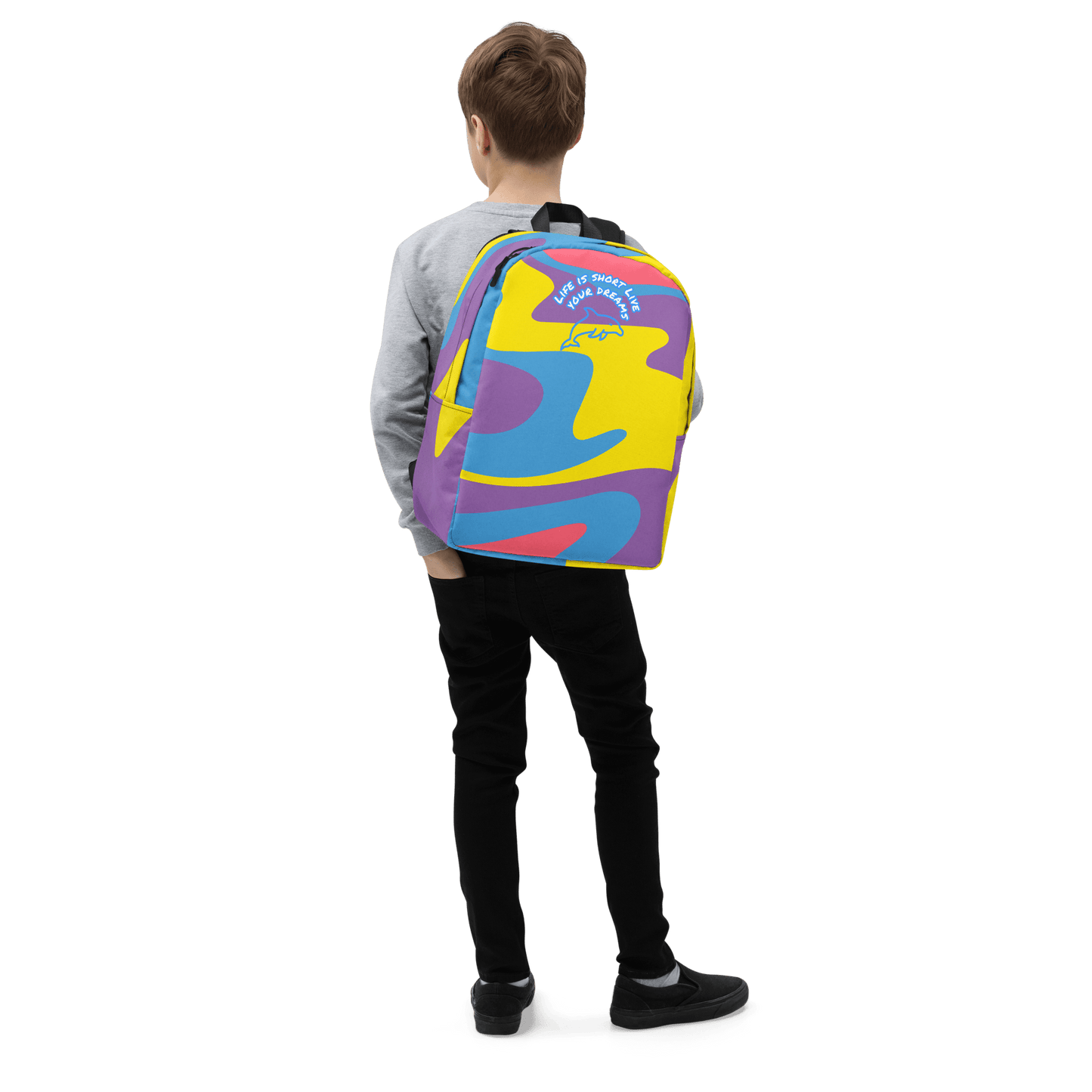 Life short live your dreams! Minimalist Backpack - The Bargains BasementLife short live your dreams! Minimalist Backpack