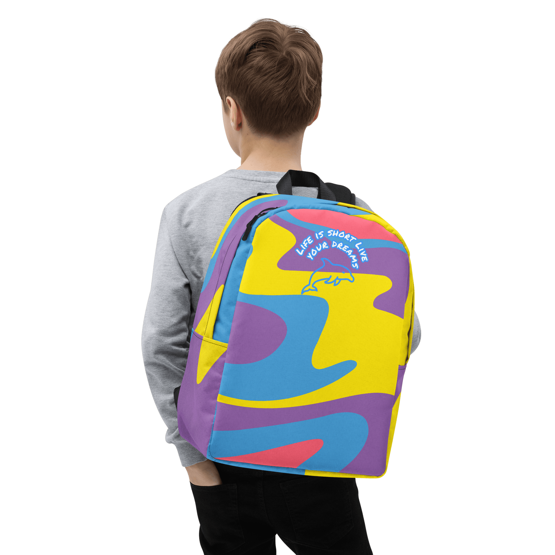 Life short live your dreams! Minimalist Backpack - The Bargains BasementLife short live your dreams! Minimalist Backpack