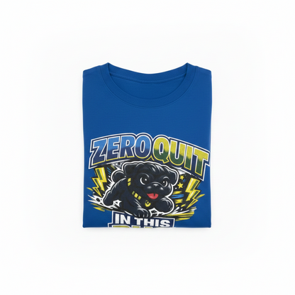 Zero Quit In This Pug T-Shirt The Bargains Basement