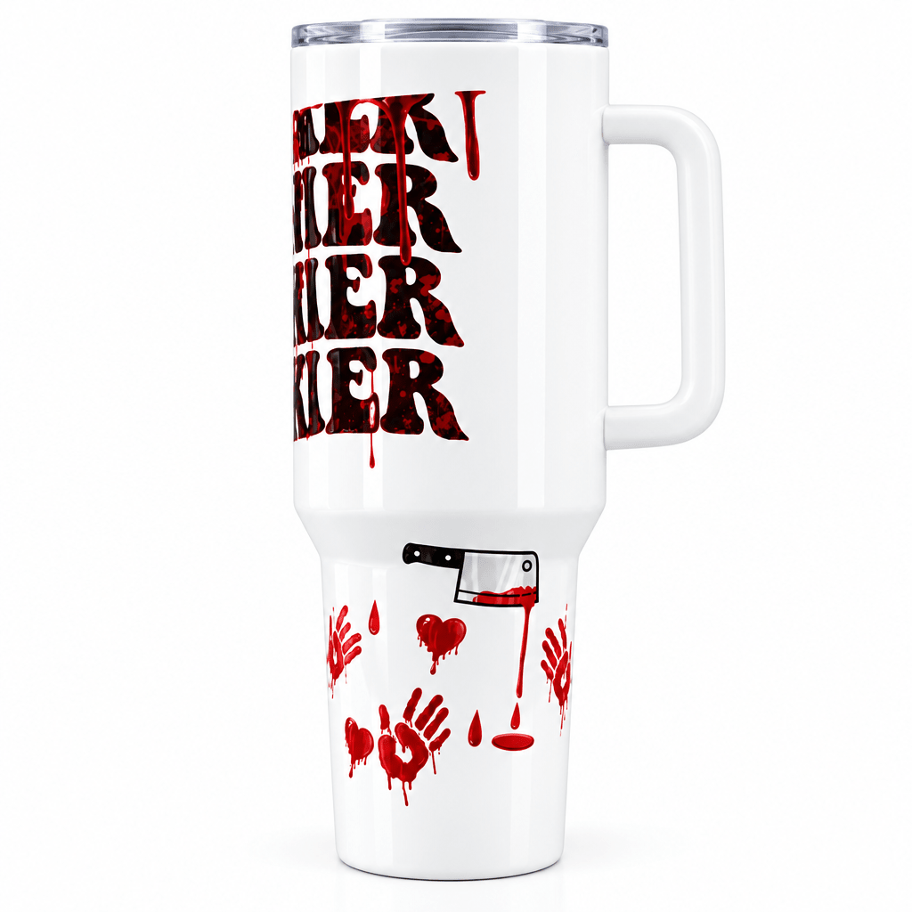 Michael Myers 40oz Horror Tumbler | Halloween Drinkware - The Bargains BasementMichael Myers 40oz Horror Tumbler | Halloween Drinkware