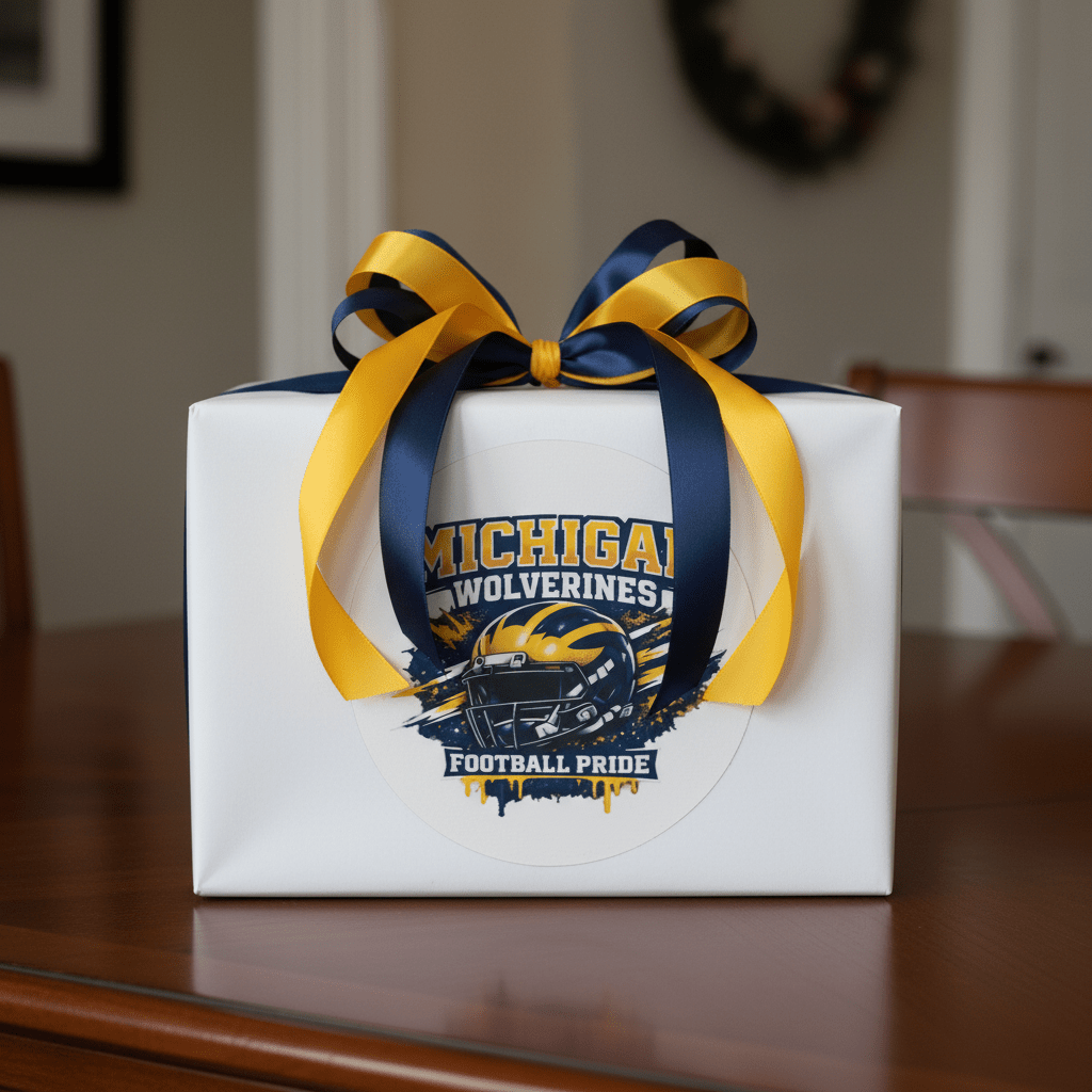 Michigan Wolverines Football Pride Canvas Sign – 10 Inch - The Bargains BasementMichigan Wolverines Football Pride Canvas Sign – 10 Inch