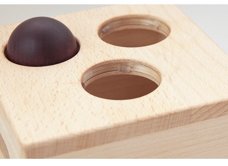 Montessori Wooden Knock Ball Toy - The Bargains BasementMontessori Wooden Knock Ball Toy