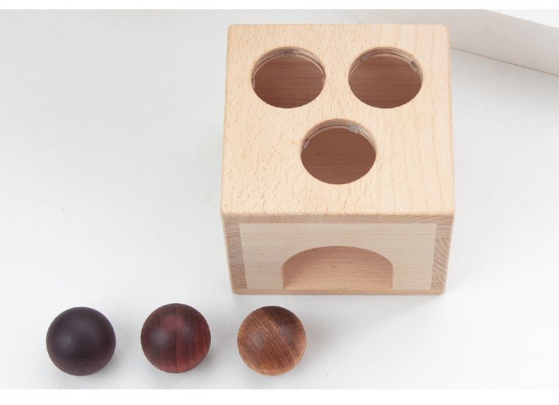 Montessori Wooden Knock Ball Toy - The Bargains BasementMontessori Wooden Knock Ball Toy