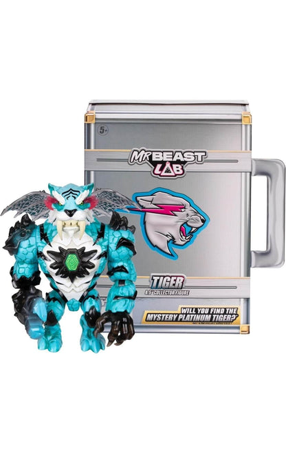 MrBeast Lab Apex Beast Tiger Collector Figure - The Bargains BasementMrBeast Lab Apex Beast Tiger Collector Figure