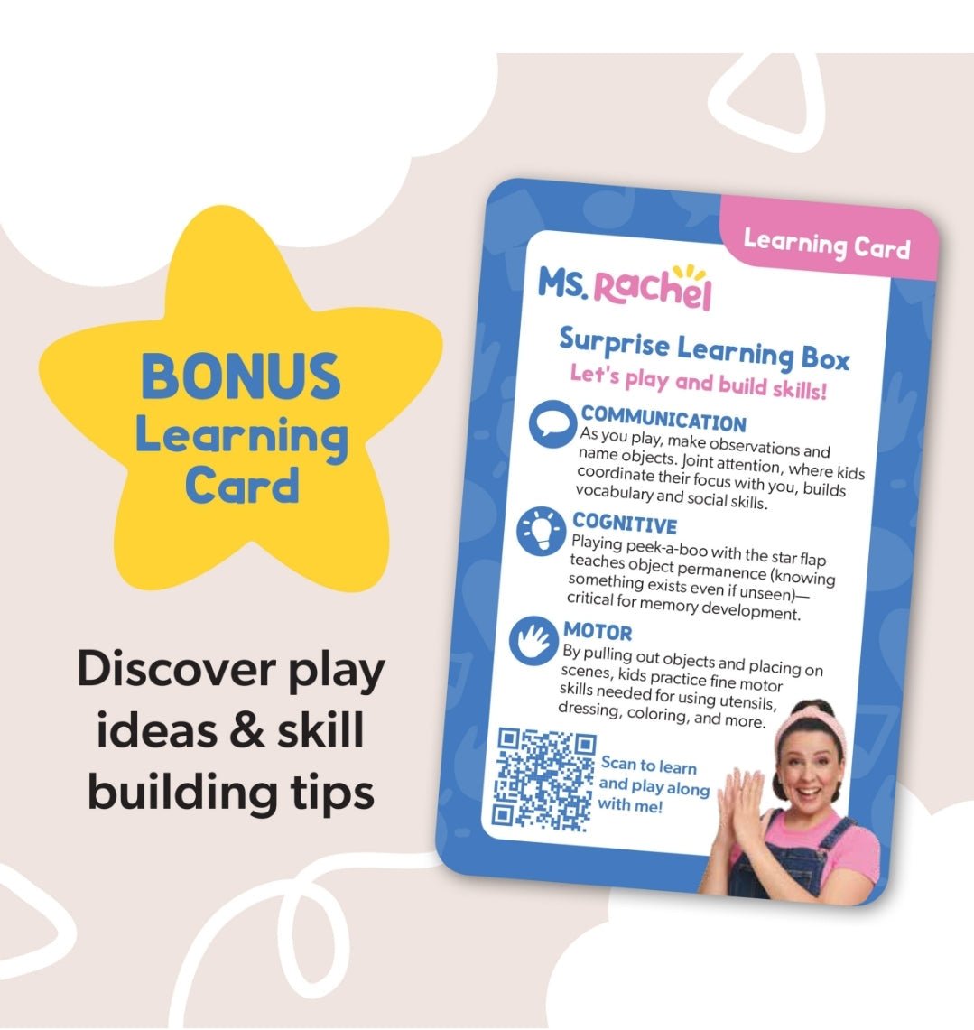 Ms. Rachel Official Surprise Learning Box - The Bargains BasementMs. Rachel Official Surprise Learning Box