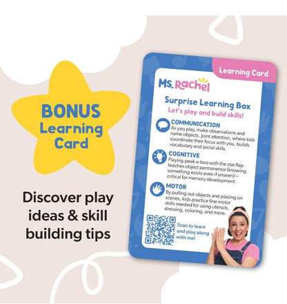 Ms. Rachel Official Surprise Learning Box - The Bargains BasementMs. Rachel Official Surprise Learning Box