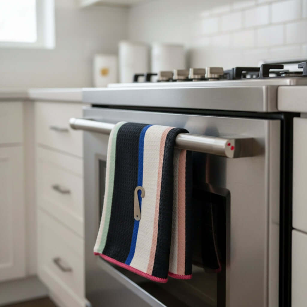 multicolor waffle striped hand towel - Room Essentials - The Bargains Basementmulticolor waffle striped hand towel - Room Essentials